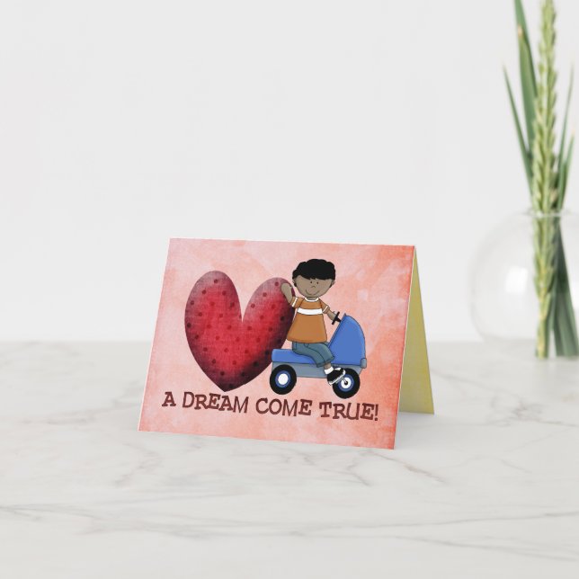 carte de félicitations d'adoption (Devant)