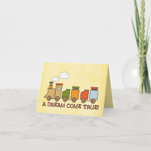 carte de félicitations d'adoption