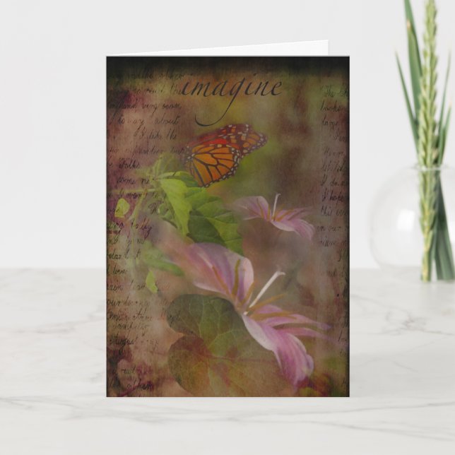 Carte de félicitations Dream a Dream (Devant)