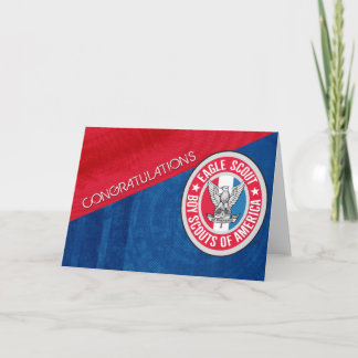 Carte de félicitations Eagle Scout