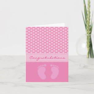 Carte de félicitations - Félicitations pour la nai