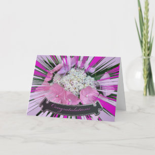 Carte de félicitations Hydrangea