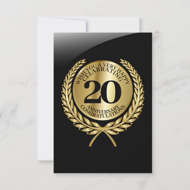 Carte de félicitations individuelle pour l'anniver (Devant)