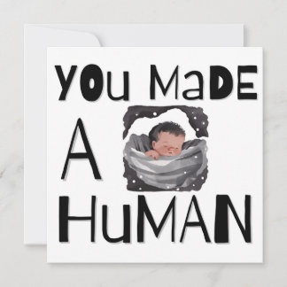 Carte de félicitations pour bébé