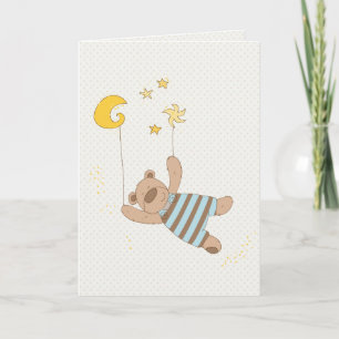 carte de félicitations pour bébé garçon