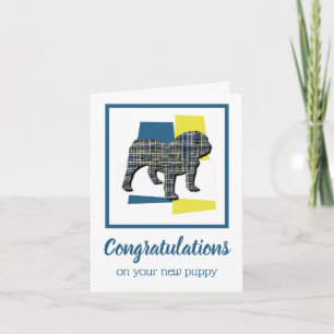 Carte de félicitations pour Chien Chien Chien Chie