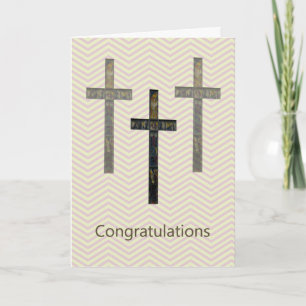 Carte de félicitations pour être Monsignor