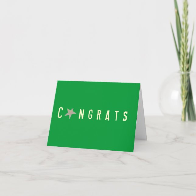Carte de félicitations pour Karate Kat  Graphics (Devant)