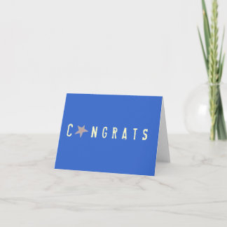 Carte de félicitations pour Karate Kat Graphics