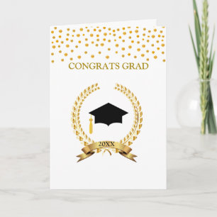 Carte de Félicitations pour la Remise des Diplômes
