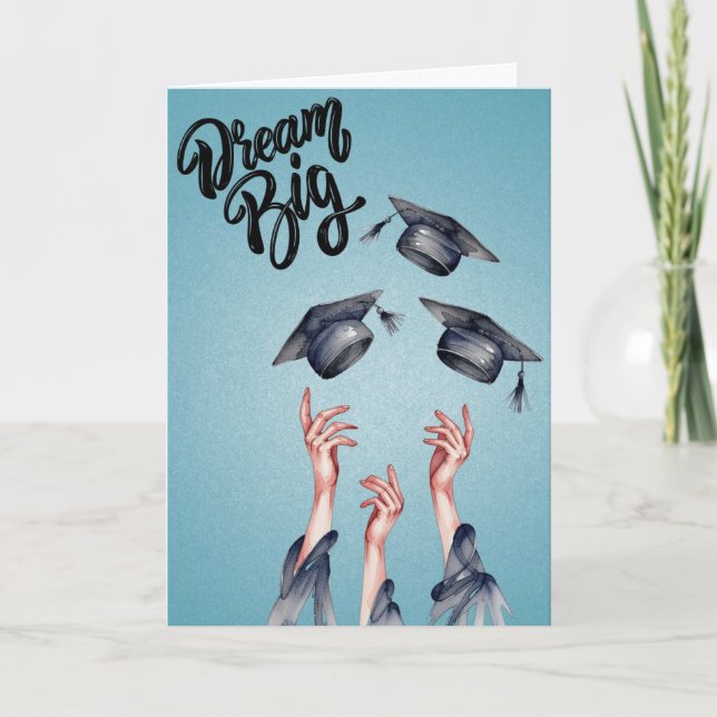 Carte de Félicitations pour la Remise des Diplômes (Devant)