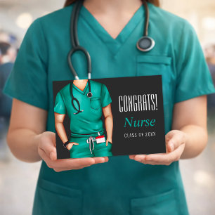 Carte de félicitations pour la remise des diplômes