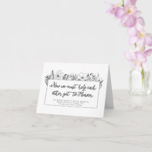 Carte de félicitations pour les Mariages catholiqu