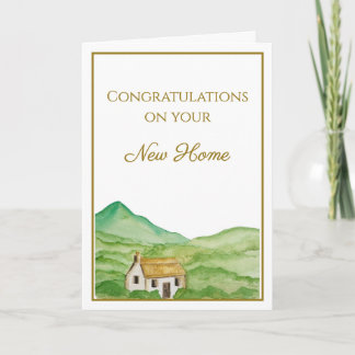 Carte de félicitations pour nouvelle maison, 5x7
