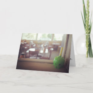 Carte de félicitations "Sour Green Apple"