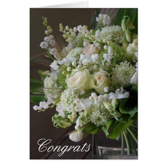 Carte de félicitations - Spray d'été (Devant)