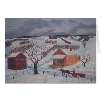 Carte de ferme d'hiver de Frips