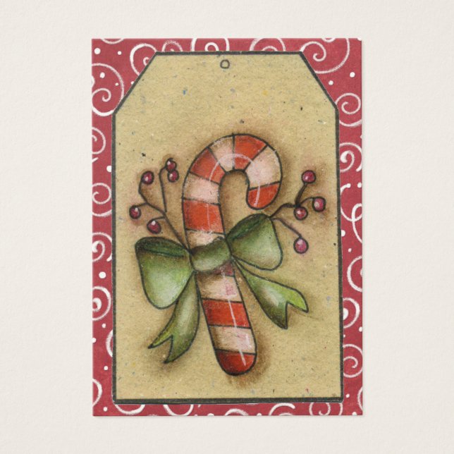 Carte de fermeture de Noël / étiquette - SRF (Devant)