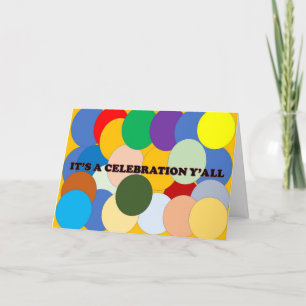 Carte de fête/anniversaire
