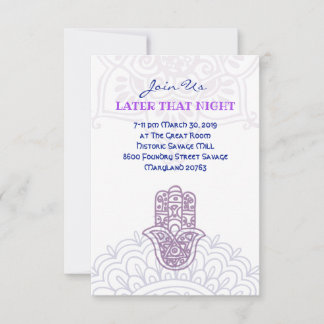Carte de fête Aqua HEMSA pour Beth Option #3