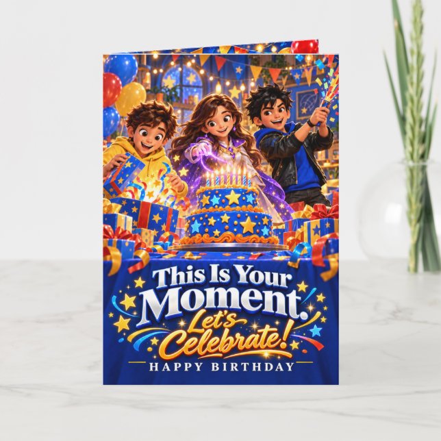 Carte de fête d'anniversaire AnimatedLabbs (Devant)