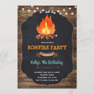 Carte de fête d'anniversaire de pique-nique de cam