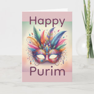 Carte de fête de Pourim – Joie et délivrance - Vio