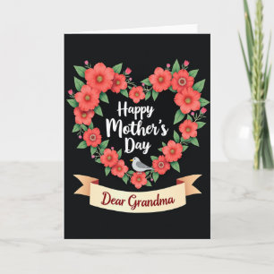 Carte de Fête des Mamans Botaniques d'Amour