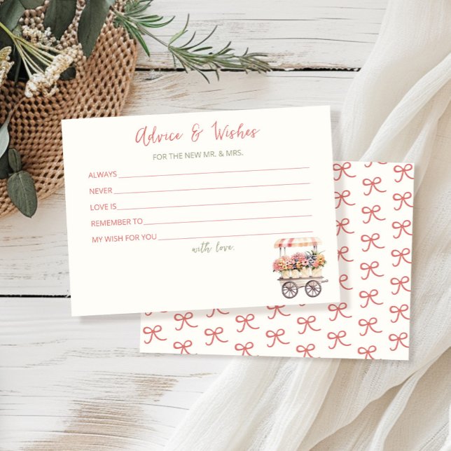 Carte de Fête des mariées du marché aux fleurs Con (Créateur téléchargé)