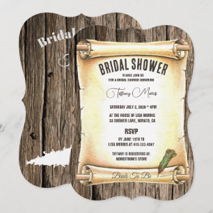 Carte de Fête des mariées unique pour stylo à défi