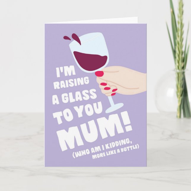 Carte de fête des mères  (Devant)