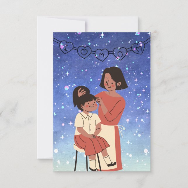 Carte de fête des mères (Devant)