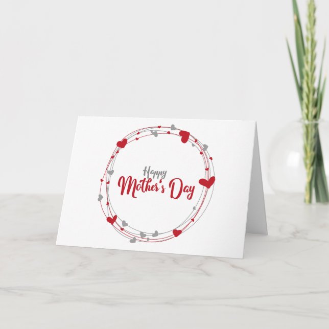 Carte de fête des mères (Devant)