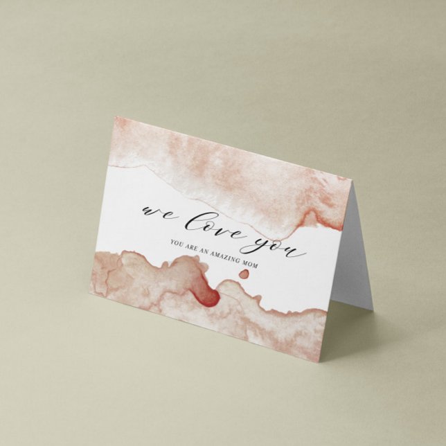 carte de fête des mères à l'aquarelle (Créateur téléchargé)