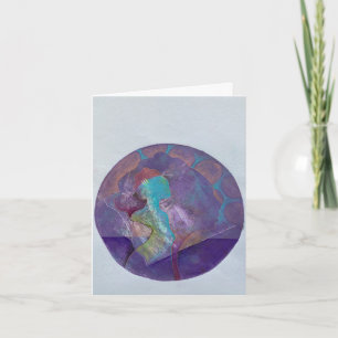 Carte de fête des mères artistiques