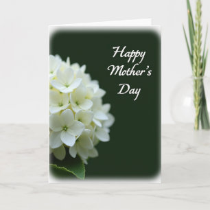 Carte de fête des mères aux fleurs lumineuses
