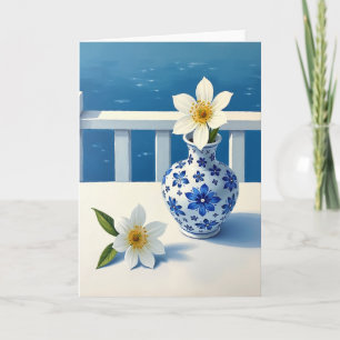 Carte de fête des mères Azure Bloom