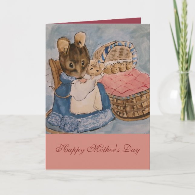 Carte de fête des mères Beatrix Potter (Devant)