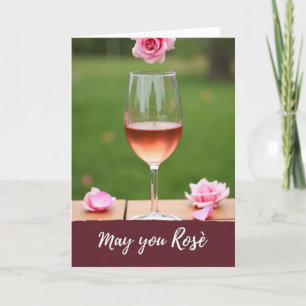 Carte de fête des mères boisson florale