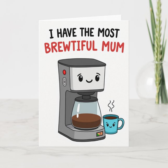 Carte de Fête des Mères Brewtiful Douce (Devant)