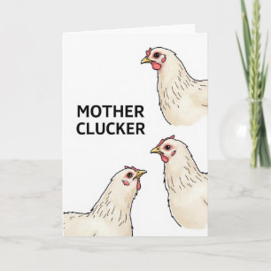 Carte de fête des Mères Clucking Good