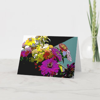 Carte de fête des mères du Bouquet de siège avant