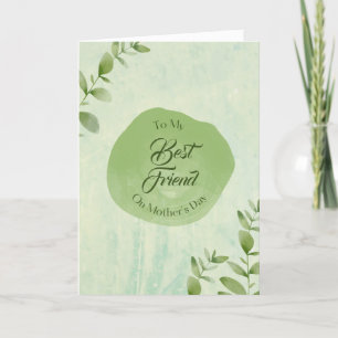 Carte de fête des mères du récipiendaire personnal