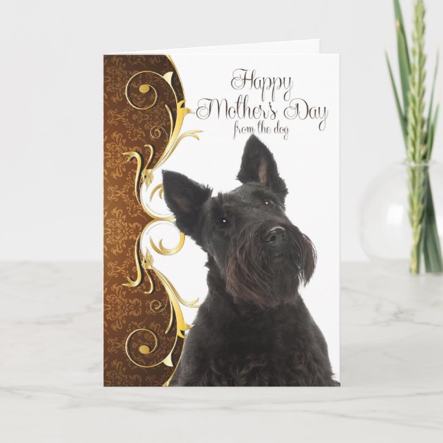 Carte de fête des mères écossaises (Devant)