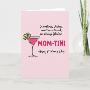 Carte de fête des mères fabuleuse Momtini