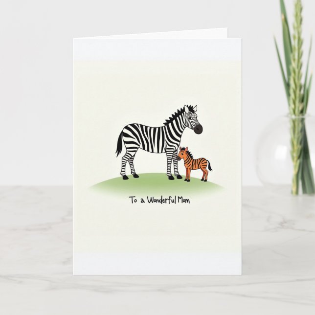 Carte de fête des mères Fiery Filly (Devant)
