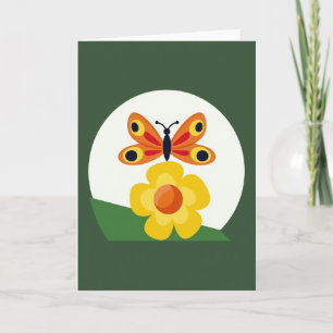 Carte de Fête des Mères Fleur d'Orange