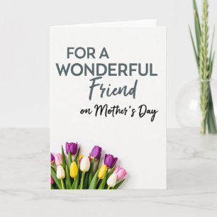 Carte de fête des mères Floral Friend