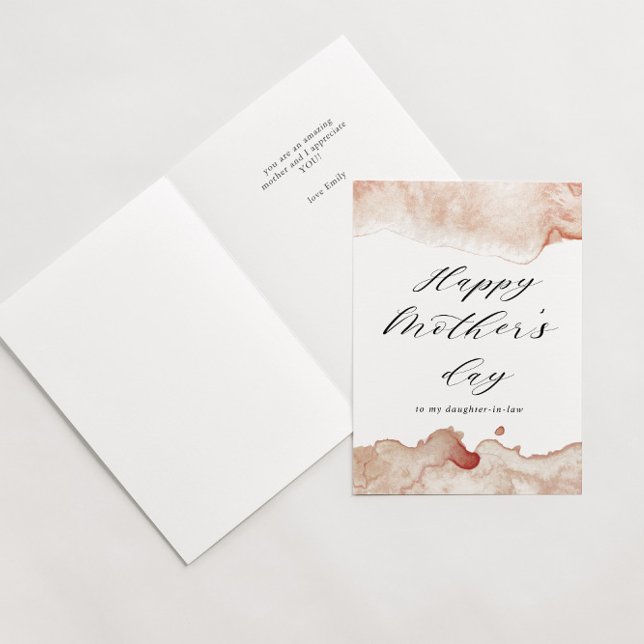 carte de fête des mères joyeuse éclaboussure d'aqu (Créateur téléchargé)