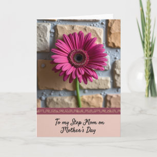 Carte de fête des mères Magenta Daisy